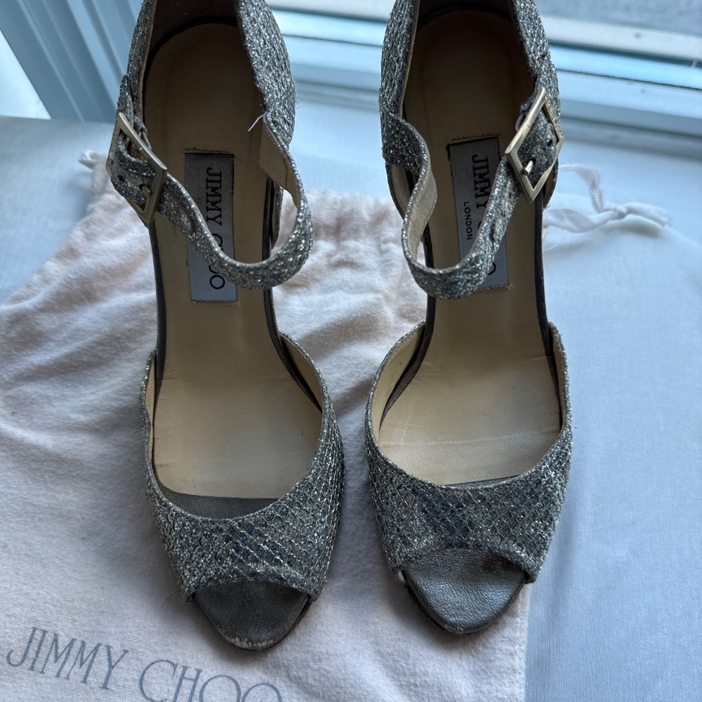 Jimmy choo AUTHENTIC sandals , size EU 37 or USA 7 - Picture 2 of 10